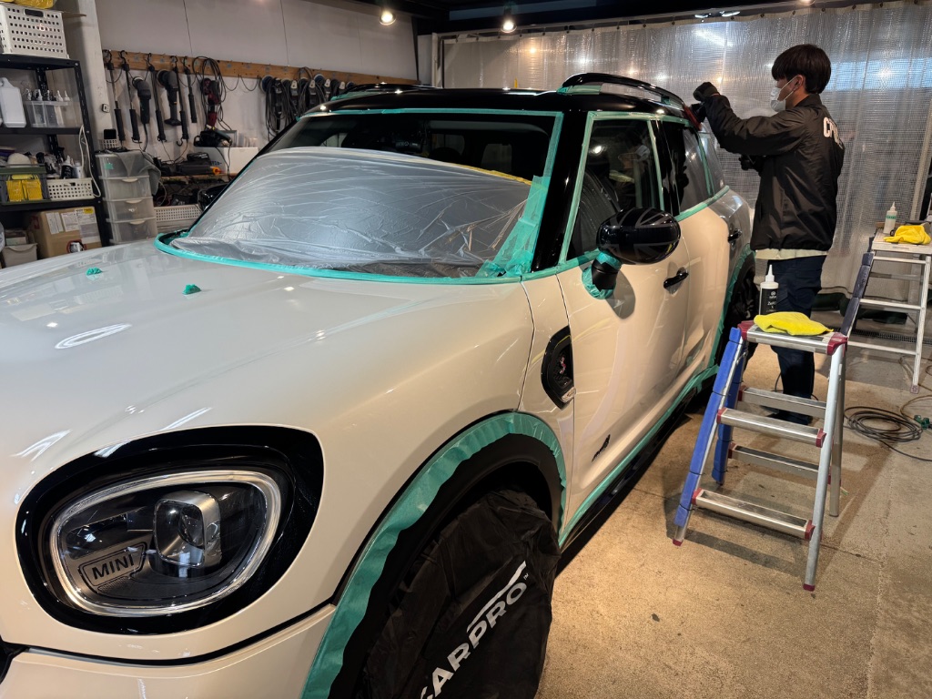 BMW 3シリーズ 施工